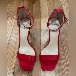 Vince Camuto Red High Heeled Sandals